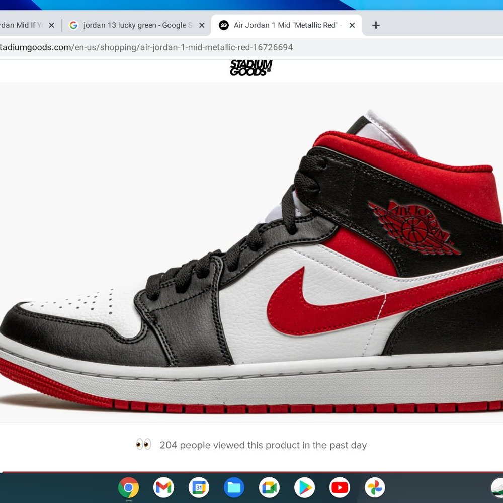 JORDAN 1 mid  (if your local willing to negociate)